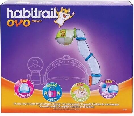 Jaulas Hurones y Roedores Habitrail Ovo Tower Pack 5 Piezas - HABITRAIL