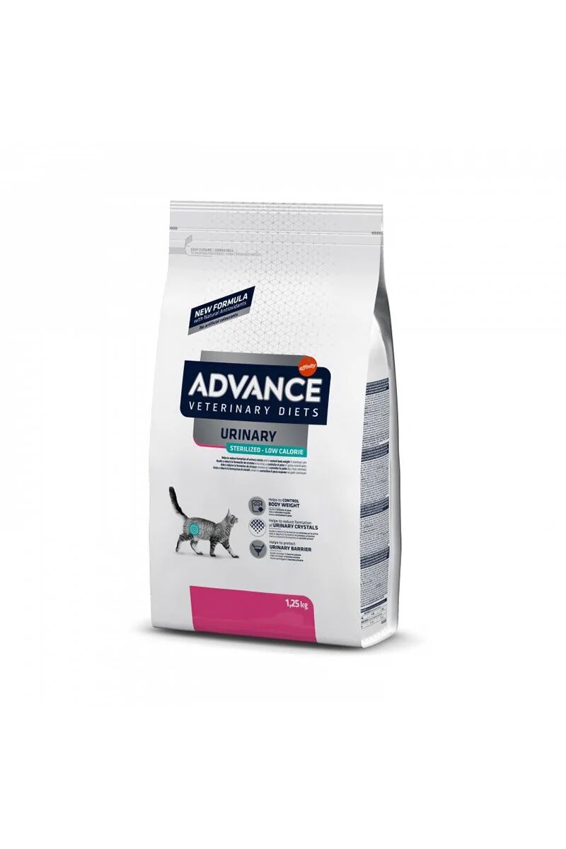 Saco Gato Advance Vet Feline Sterilized Urinary 7,5Kg - ADVANCE
