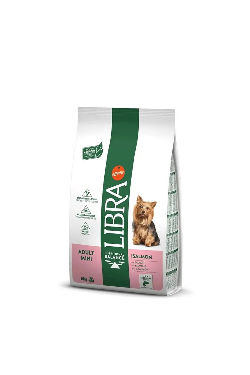 Saco Natural Perro Libra Canine Adult Mini Salmon 8Kg - AFFINITY