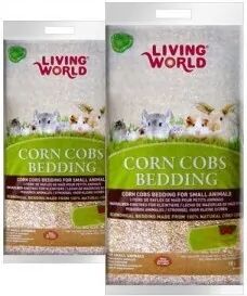 Saco Higiene Roedores Living World Corn Cobs Natural 5l - LIVING WORLD