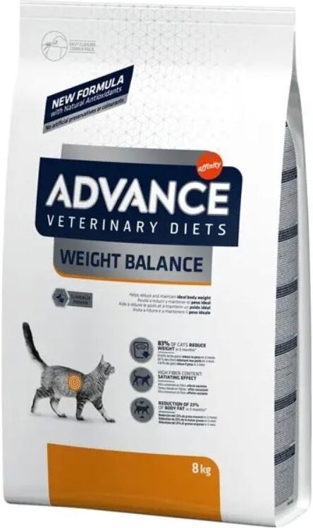 Pienso 8kg Natural Advance Gato Adulto Dieta Control Peso - ADVANCE