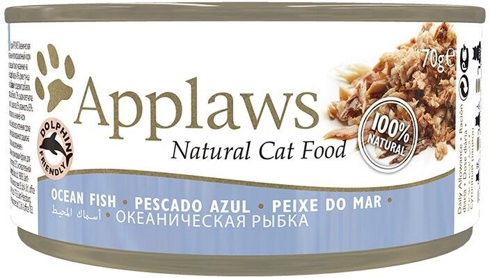 Comida Húmeda Gato  Applaws Cat Lata 70g Pescado - Applaws