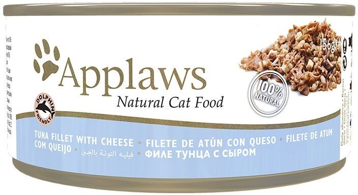 Comida Húmeda Gato  Applaws Cat Lata 156g Atún con Queso - Applaws