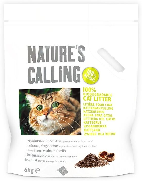 Lecho Aglomerante Gato  Arena Natures Calling Cat 6kg - Applaws