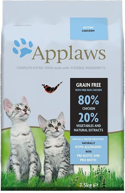 Comida Seca Gato  Applaws Cat Dry Kitten Pollo 7,5kg - Applaws