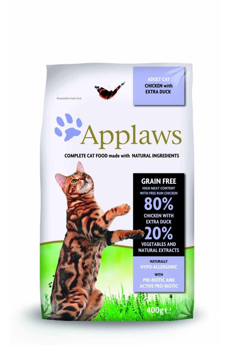 Comida Seca Gato  Applaws Cat Dry Adulto Pollo y Pato 400g - Applaws
