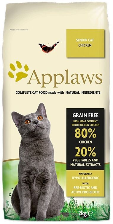 Comida Seca Gato  Applaws Cat Dry Senior Pollo 2kg - Applaws