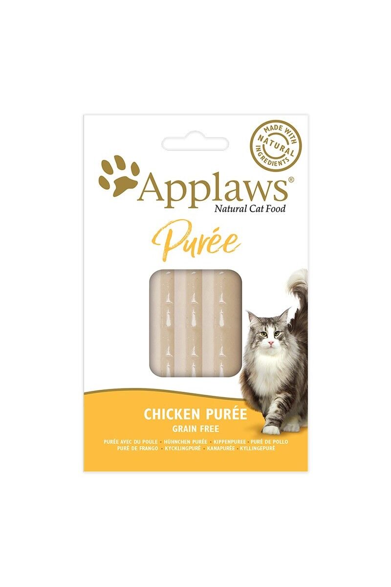 Premio Gato  Applaws Cat Snack Puré Pollo 8x7gr - Applaws