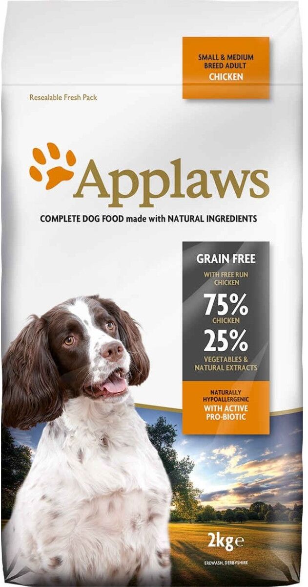 Comida Seca Perro  Applaws Dog Dry Adulto Razas Pequeñas y Medianas Pollo 2kg - Applaws