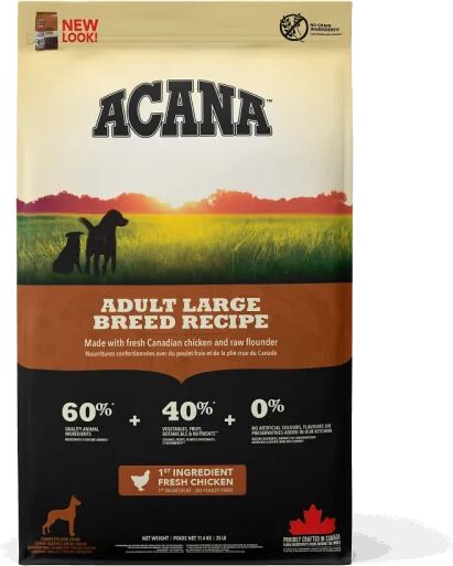 Comida Perro Adulto Pienso Acana Canine Adult Heritage Razas Grandes 11,4Kg - ACANA