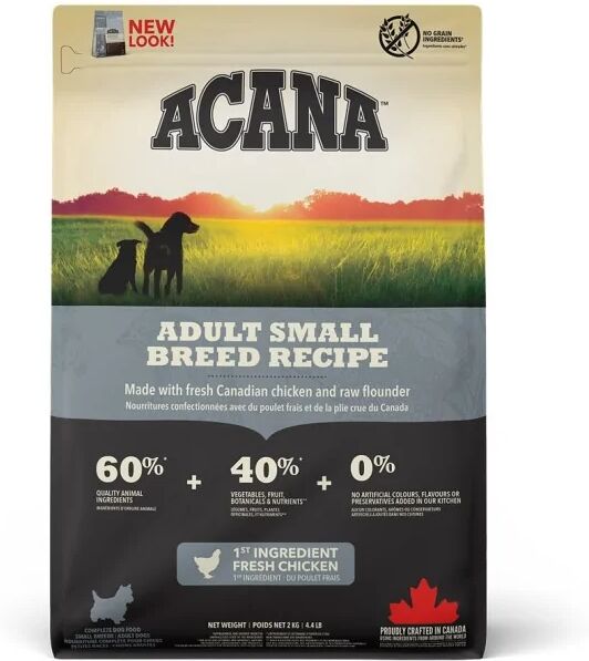 Comida Perro Adulto Pienso Acana Canine Adult Heritage Razas Pequeñas 2Kg - ACANA