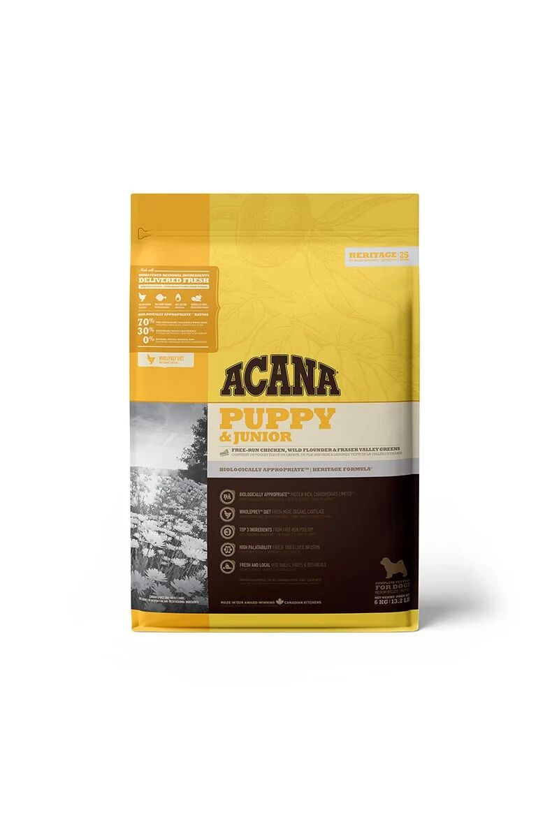 Comida Cachorro Pienso Acana Canine Puppy Heritage 6Kg - ACANA