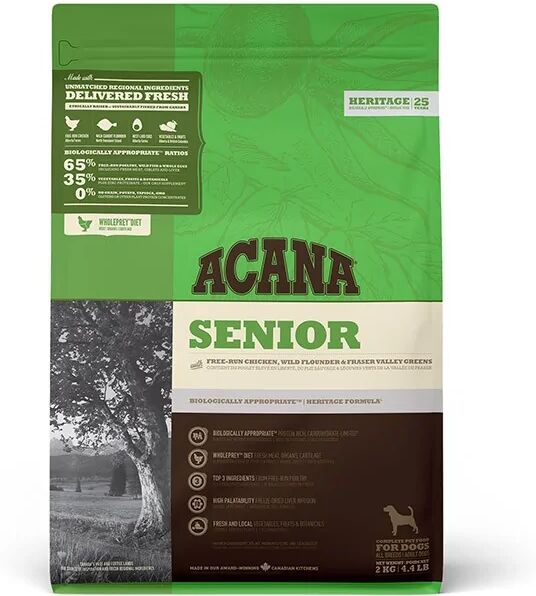 Comida Perro Adulto Pienso Acana Canine Senior 2Kg - ACANA