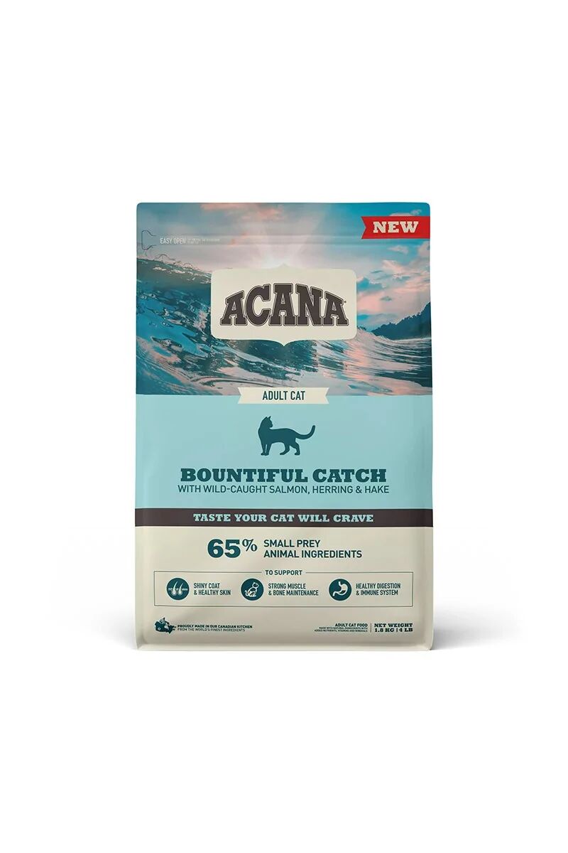 Comida Natural Gato Acana Feline Adult Bountiful 1,8Kg - ACANA