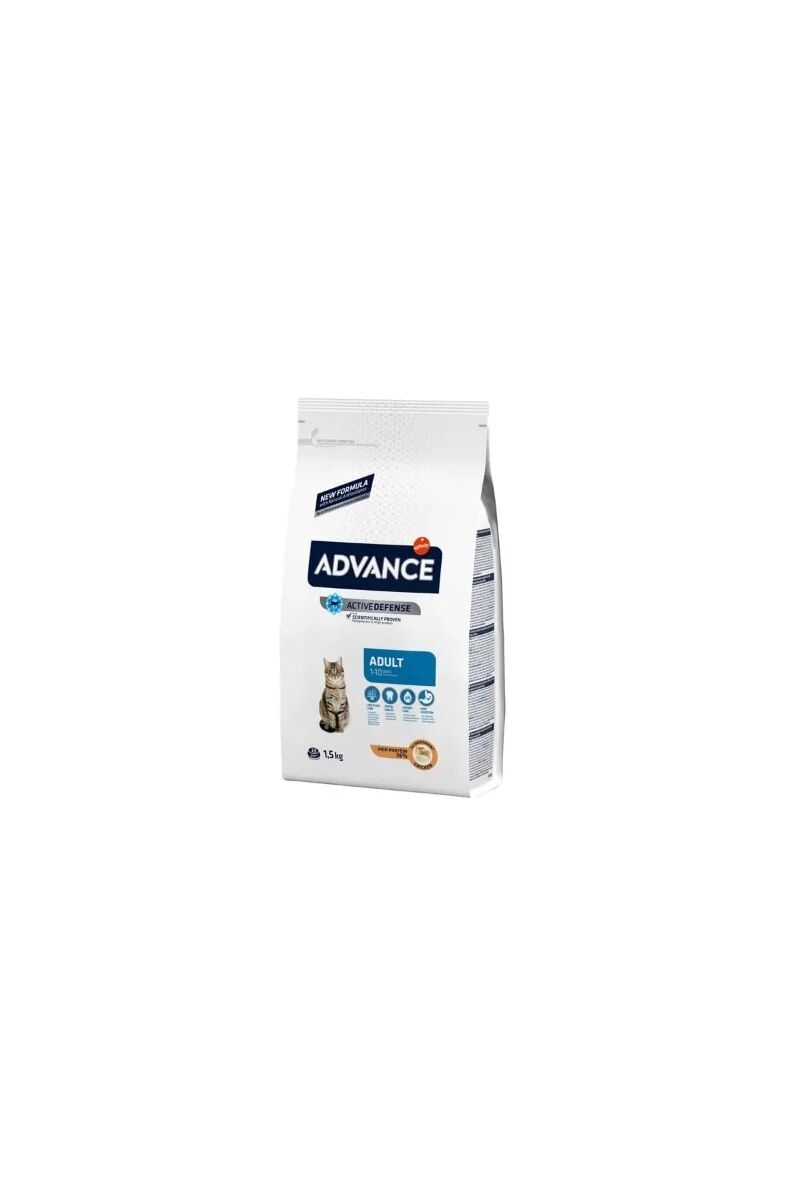 Comida Natural Gato Advance Feline Adult Pollo Arroz 1,5Kg - ADVANCE