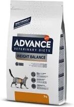 Comida Natural Gato Advance Vet Feline Adult Weight Balance 3Kg - ADVANCE