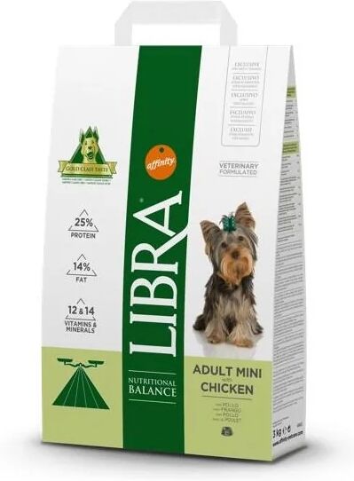 Comida Natural Perro Libra Canine Adult Mini Pollo 8Kg - AFFINITY