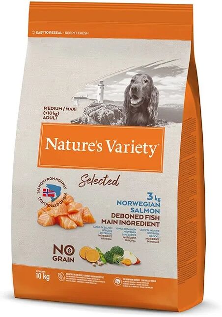 Comida Natural Perro NatureS V Selec Canine Adult Salmon 10Kg - Natures Variety