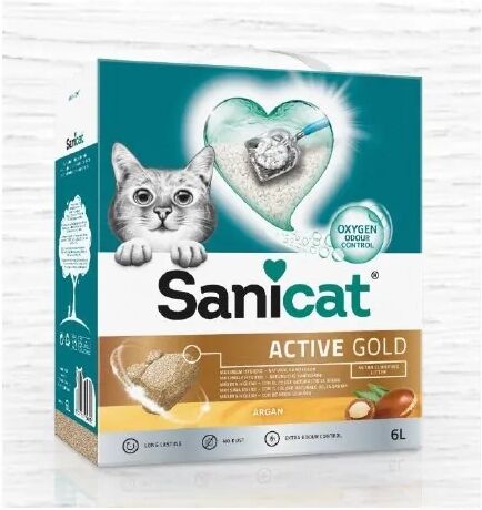 Arenas Arena Gato Sanicat Active Gold 6L - BAILACH