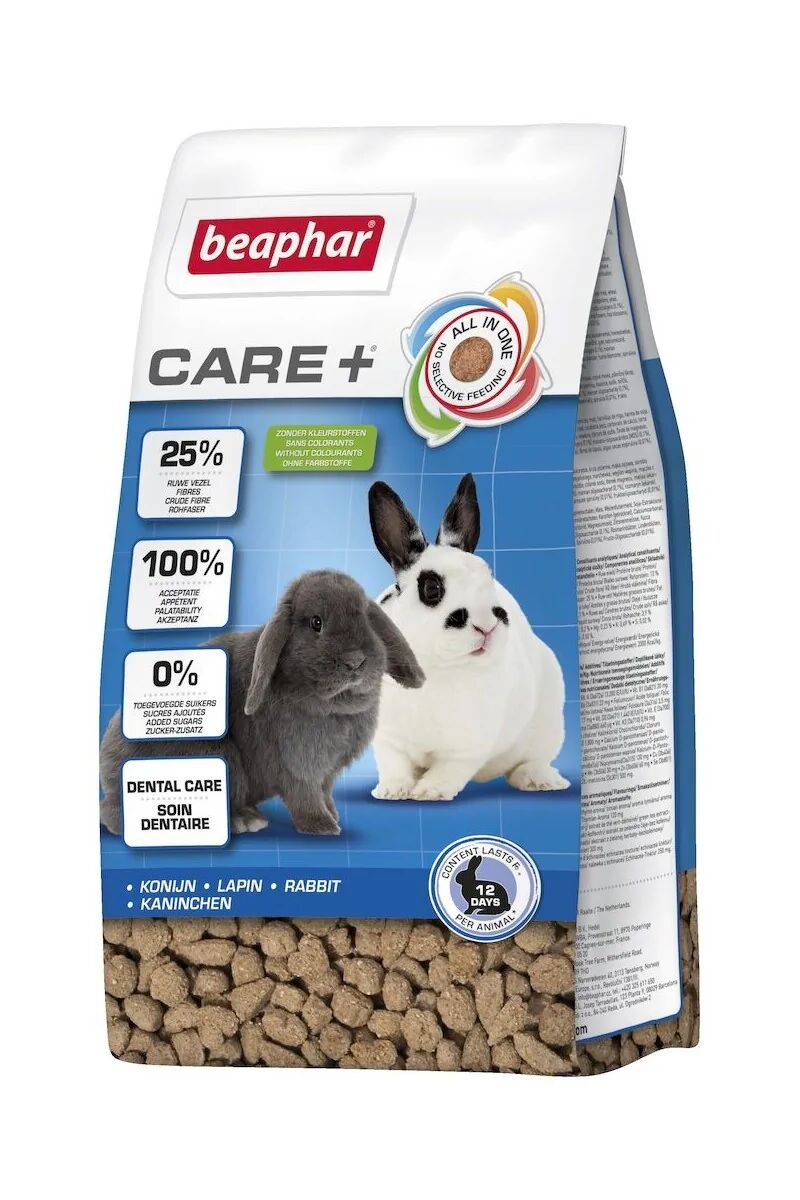 Suplemento Dental Pienso Conejo Beaphar Care+ Conejo 250Gr - Beaphar
