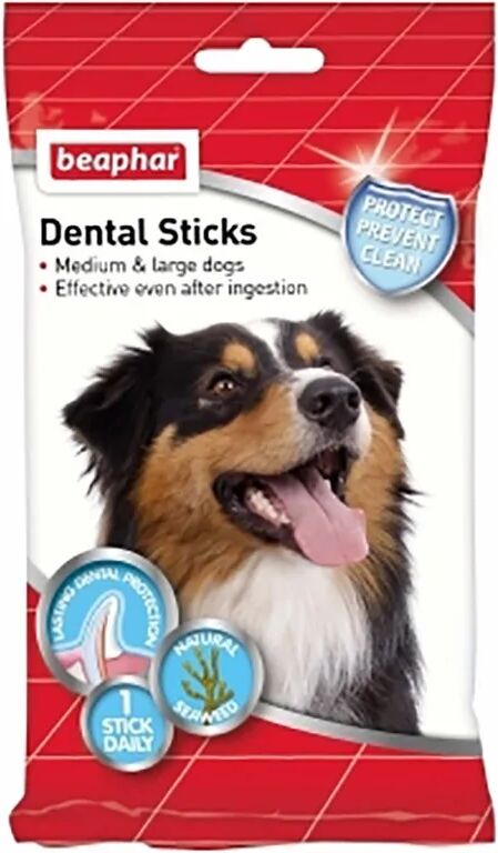 Suplemento Dental Beaphar Dental Sticks Perro Mediano Grande 1X182Gr - Beaphar