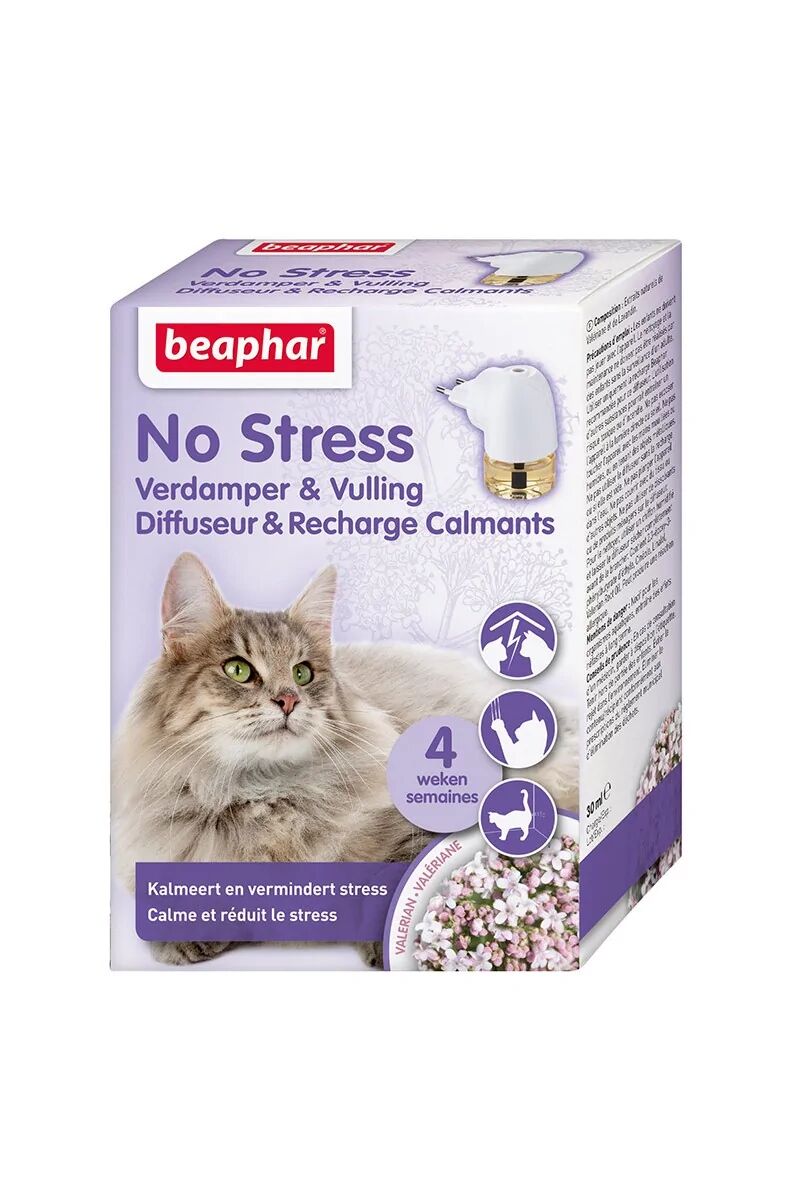 Ambientador Antiestres Beaphar No Stress Gato Pack Difusor Y Recambio 30Ml - Beaphar