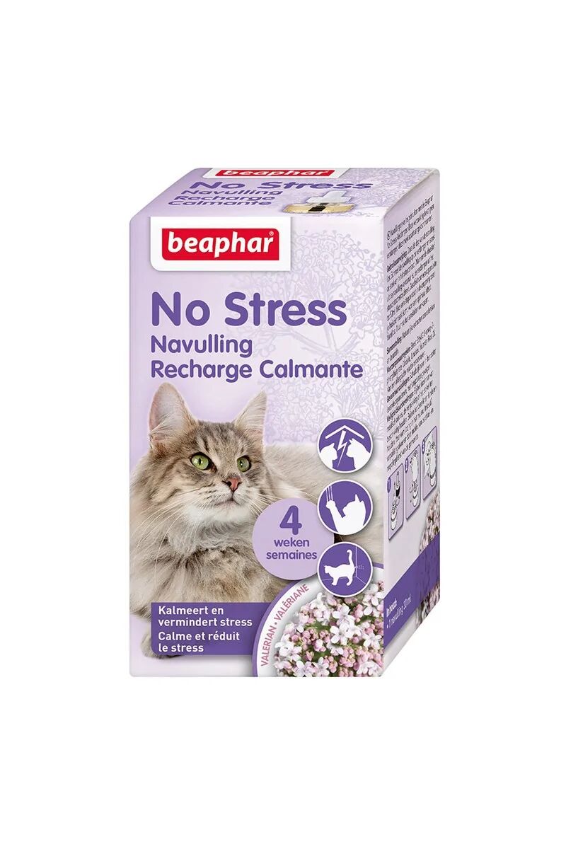Ambientador Antiestres Beaphar No Stress Gato Recambio 30Ml - Beaphar