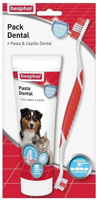 Higiene Dental Perro Beaphar Pack Dental Pasta Dental+Cepillo - Beaphar