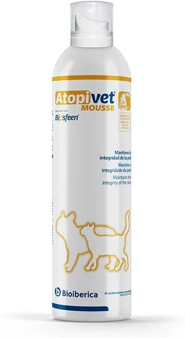 Suplementos Gato Atopivet Perro Gato Mousse 250Ml - BIOIBERICA