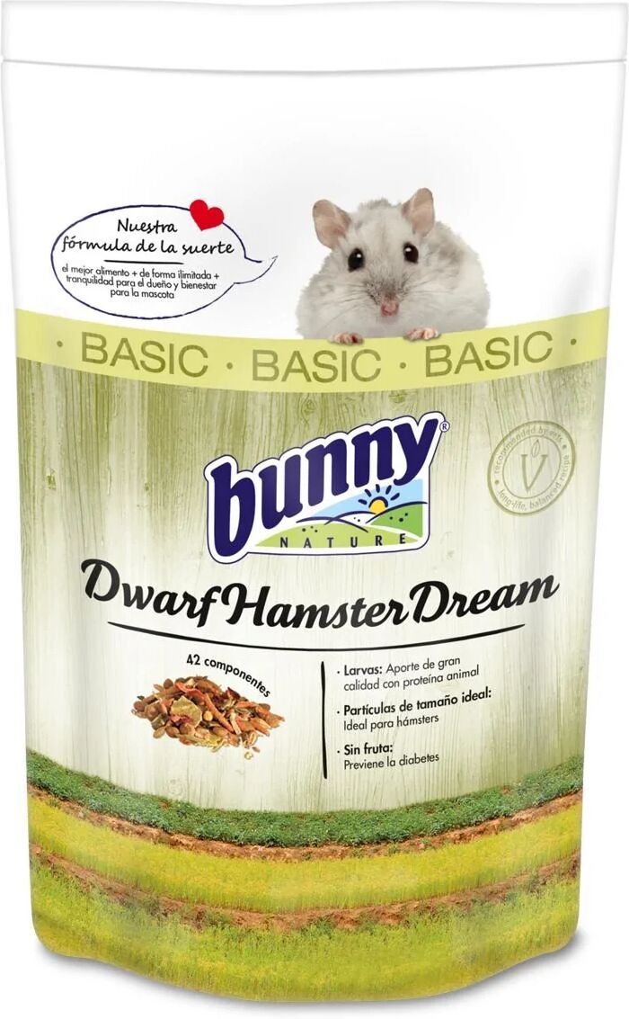 Bunny Hamster Enano Sueño Basico 400Gr - BUNNY