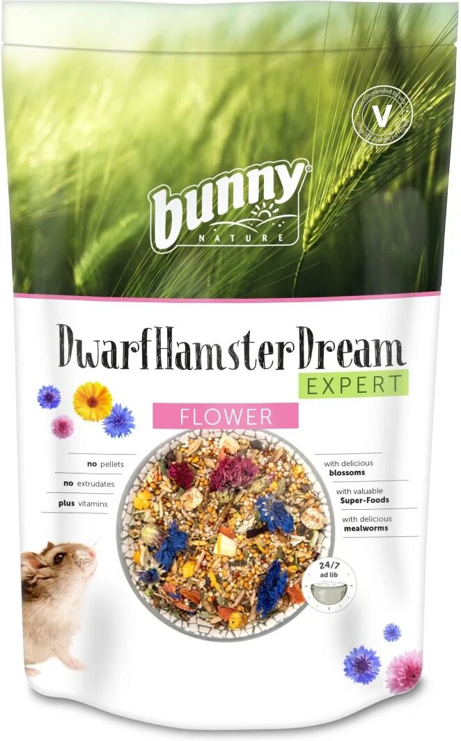 Bunny Hamster Enano Sueño Expert Flores 500Gr - BUNNY