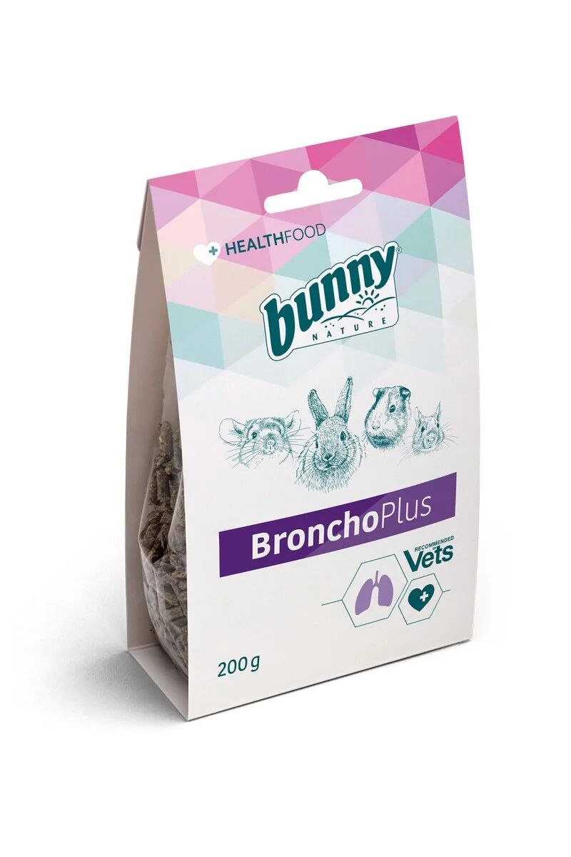 Conejo Bunny Suplemento Respiratorio Broncho Plus 5X200Gr - BUNNY