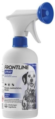 Antiparasitarios Externos Gato,Perro  Frontline Spray 500 Ml - Frontline