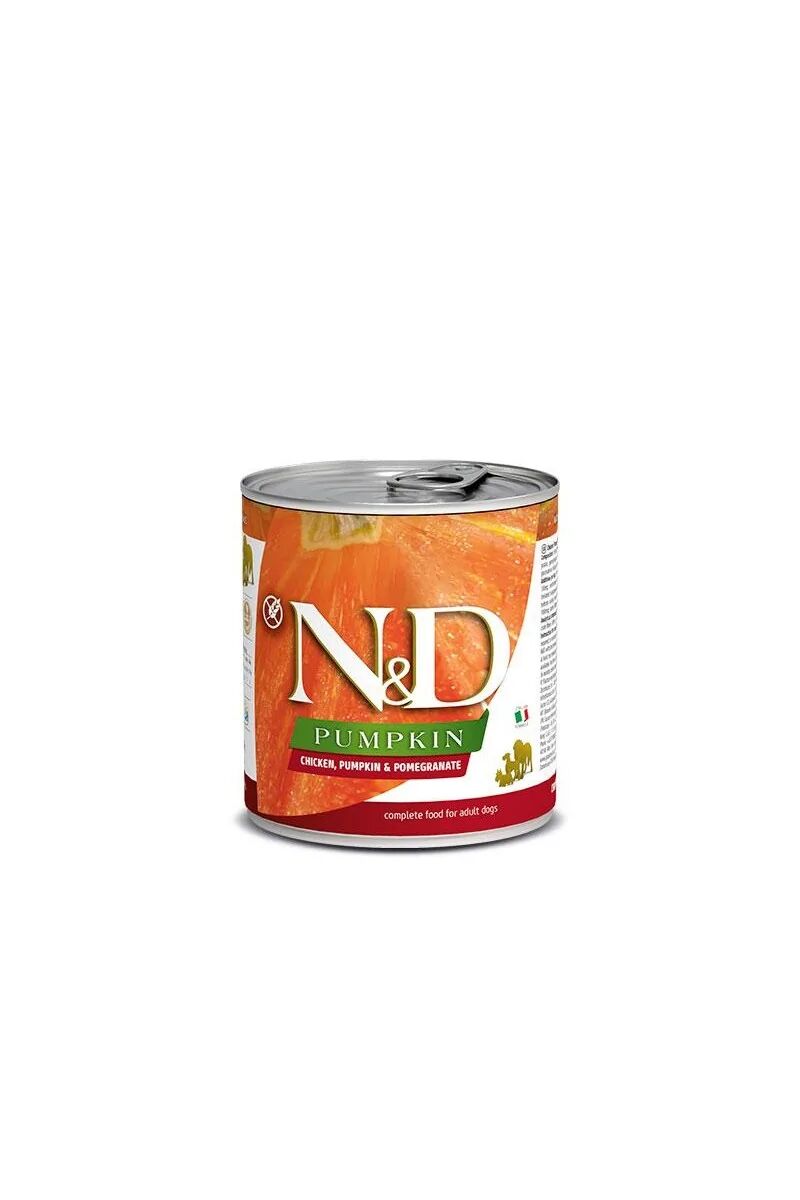 Comida Natural Perro Farmina Nd Dog Pumpkin Pollo Caja 6X285Gr - FARMINA