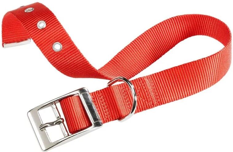 Collares Ferplast Collar Nylon Club Cf20 43 Rojo - FERPLAST