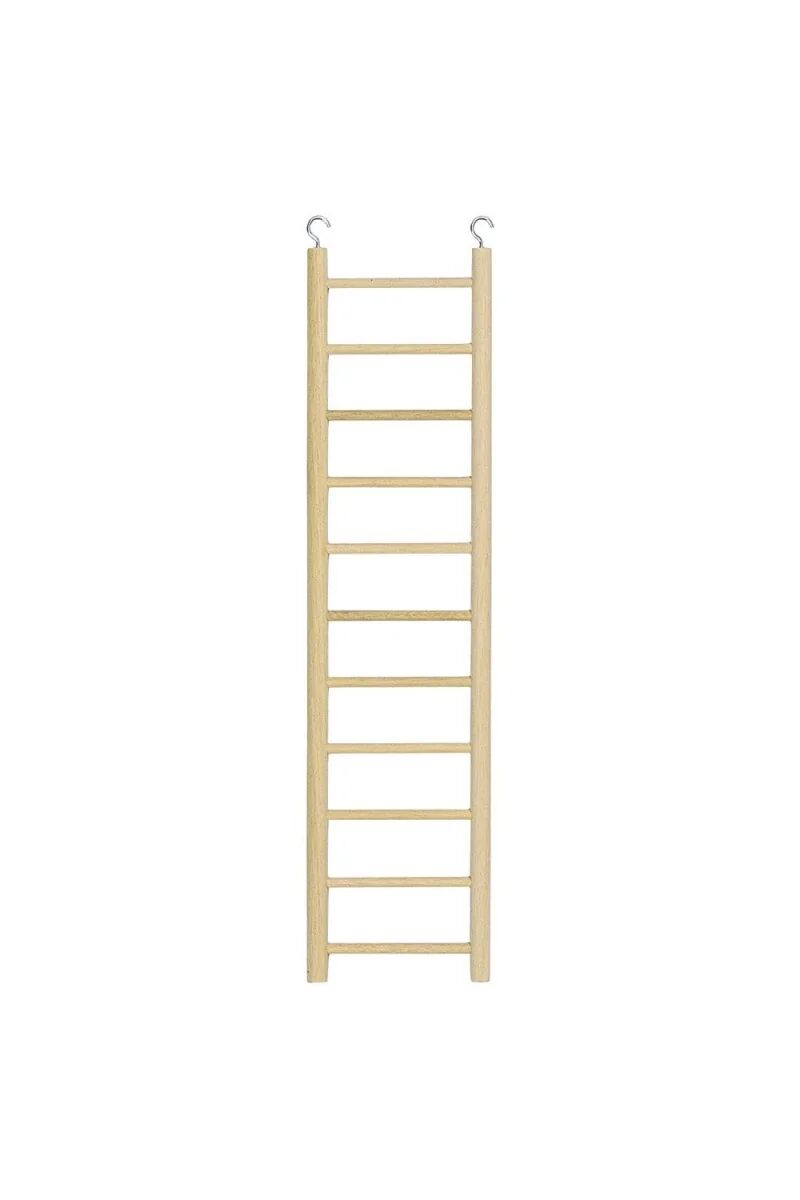 Ferplast Escalera Madera Para Periquitos Cacatuas 9X1,1X37Cm - FERPLAST