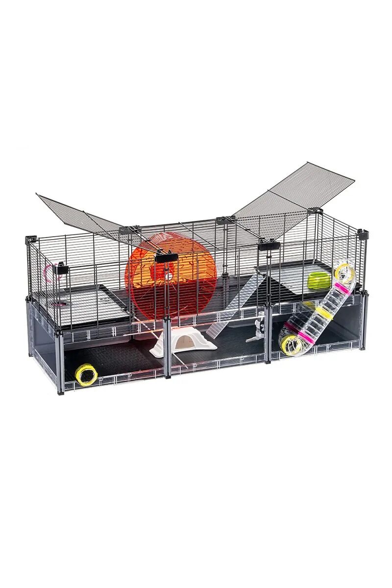 Jaulas Ferplast Jaula Multipla Hamster Large Black - FERPLAST