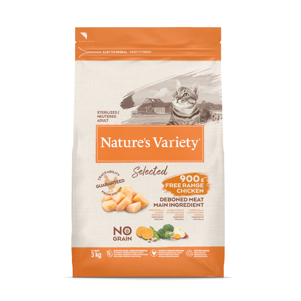 Nature’s Variety Nature's Variety Selected Sterilised pollo campero - 3 kg