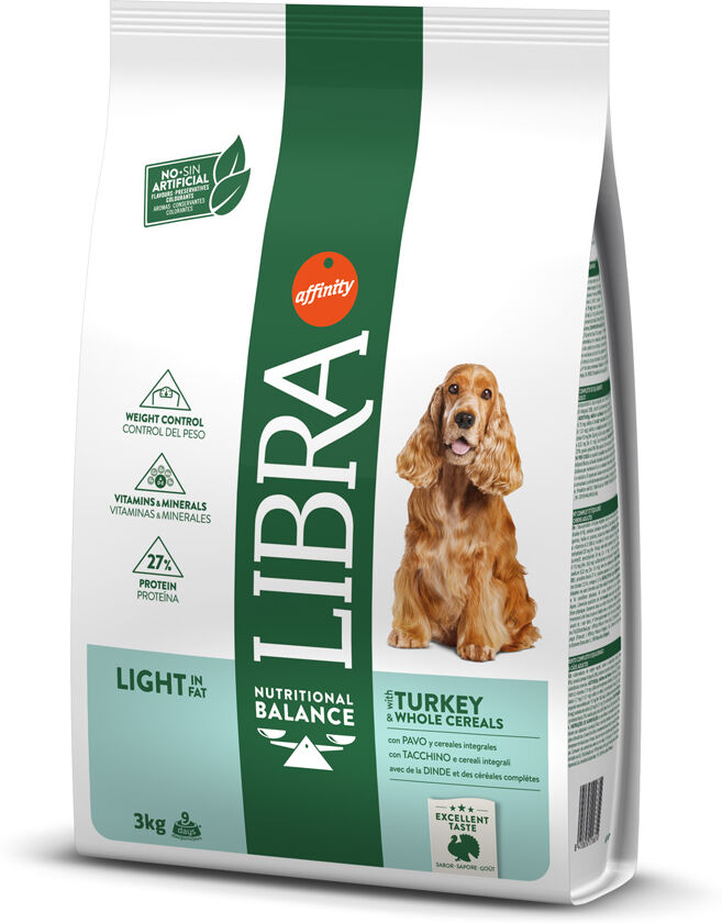 Libra 2x3kg Adult light  pienso para perros