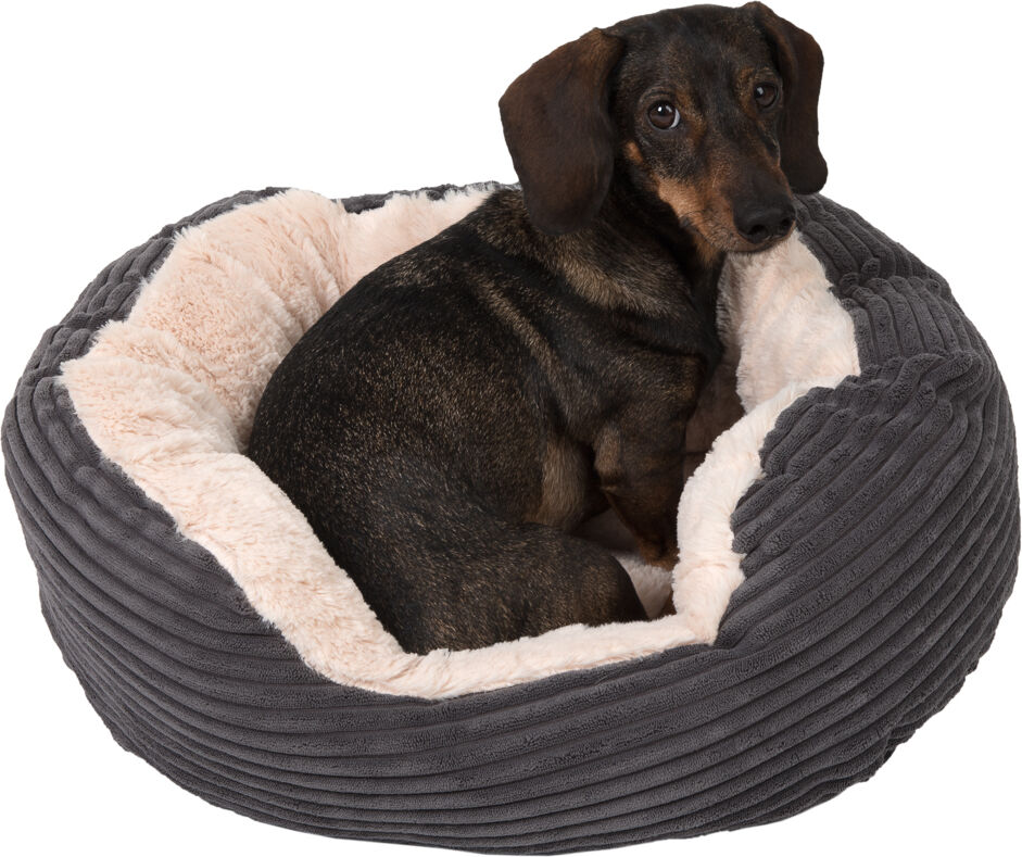 zooplus Exclusive Cama Cozy Cord para mascotas - 81 x 63 x 18 cm (L x An x Al)