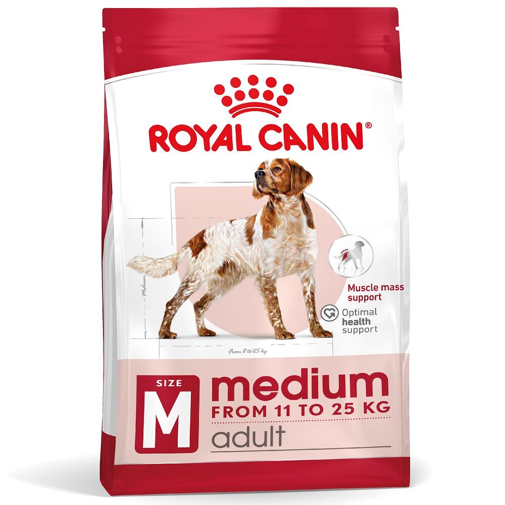 2x15kg Medium Adult Ave Cerdo Royal Canin pienso para perros