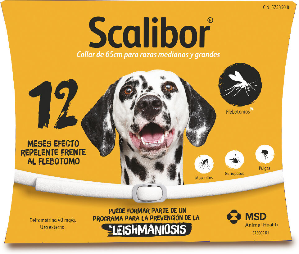 Scalibor 65cm collar antiparasitario para perros