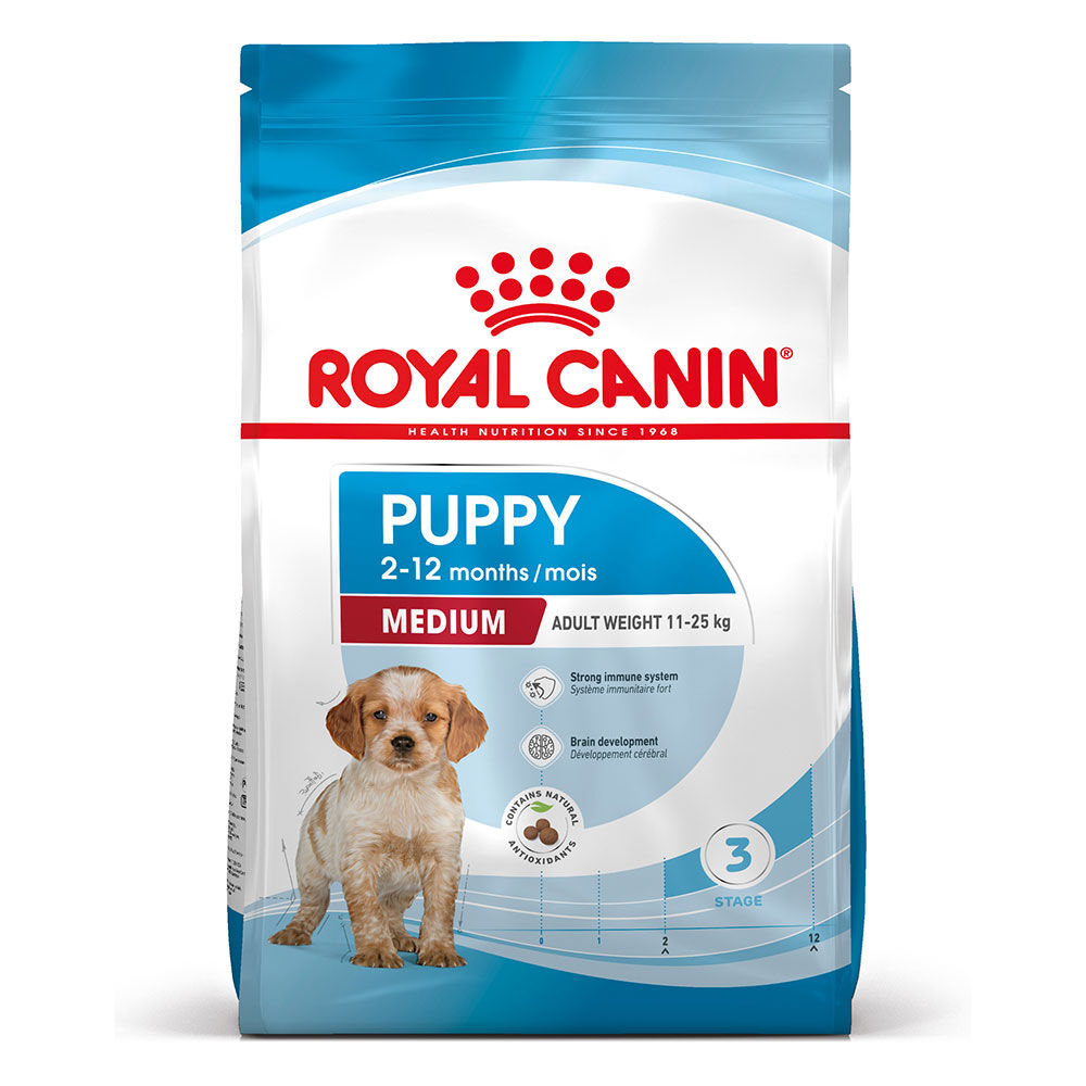 15kg Medium Puppy Royal Canin pienso para perros