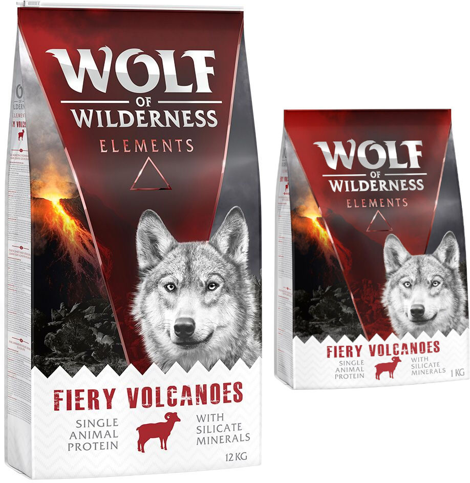 Wolf of Wilderness 14kg Elements Fiery Volcanoes con cordero   pienso para perros