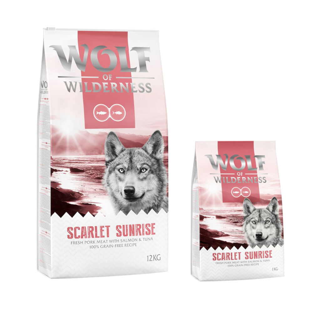 Wolf of Wilderness 14kg Scarlet Sunrise con salmón y atún  pienso para perros