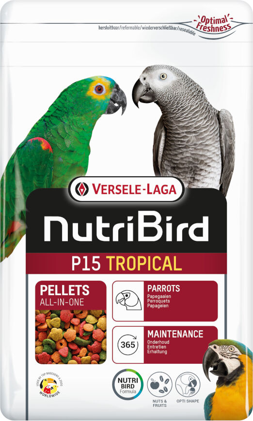 Versele Laga 3kg Versele-Laga Nutribird P15 Comida tropical para loros