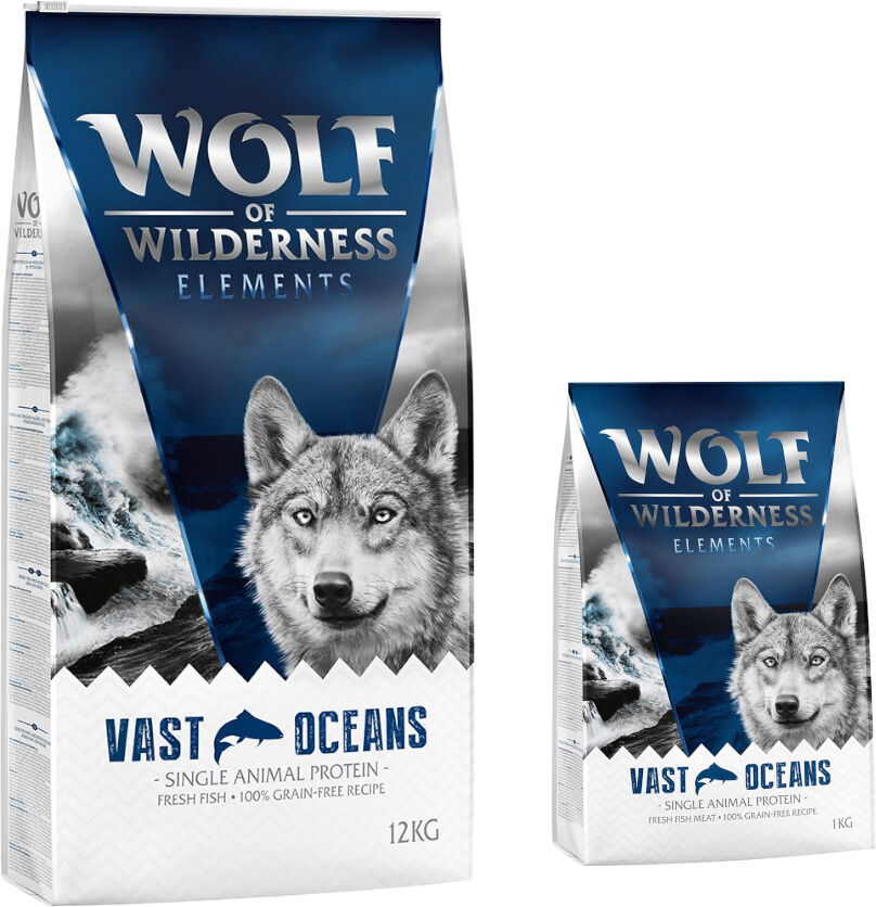 Wolf of Wilderness 14kg Elements Vast Oceans con pescado  pienso para perros