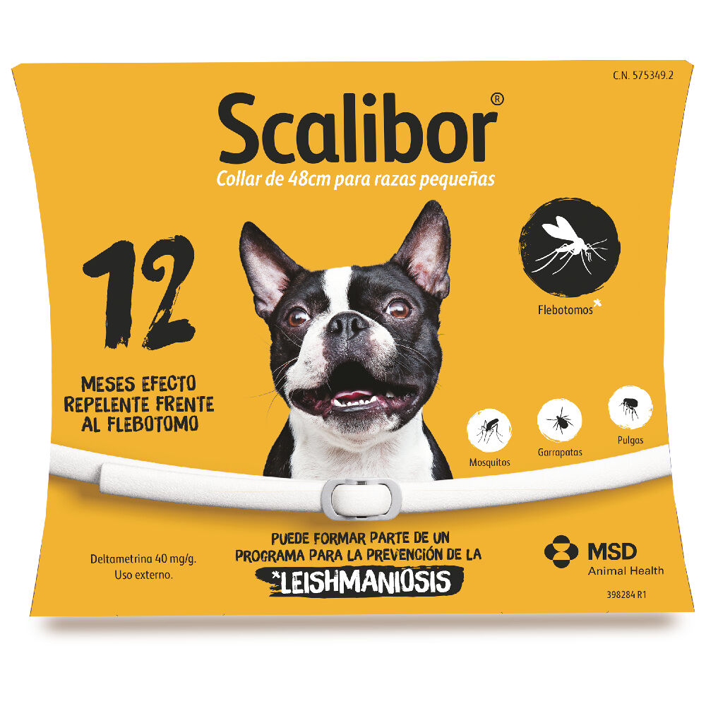 Scalibor 48cm collar antiparasitario para perros