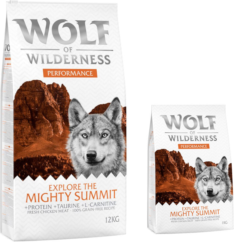 Wolf of Wilderness 14kg Explore The Mighty Summit Performance  pienso para perros