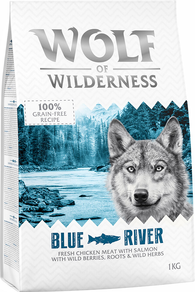 Wolf of Wilderness 5kg Blue River salmón  pienso para perros